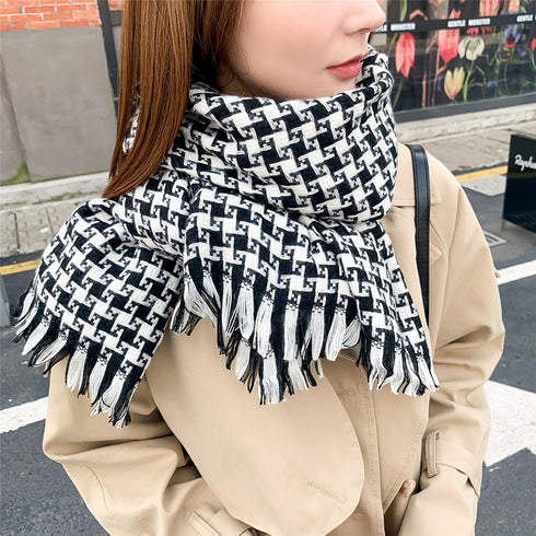 Womens Large Cashmere Scarf